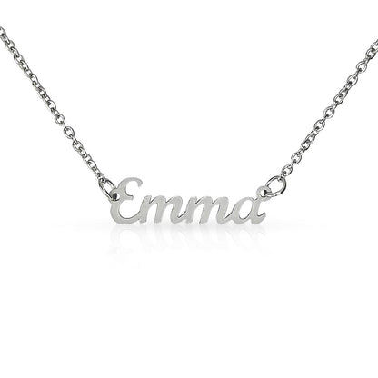 Stainless Steel Name Personalized Necklace