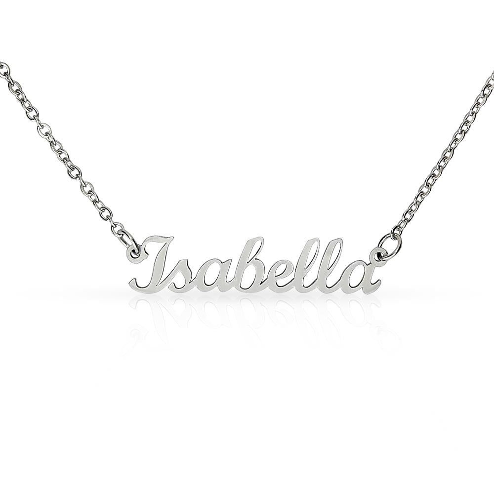 Stainless Steel Name Personalized Necklace