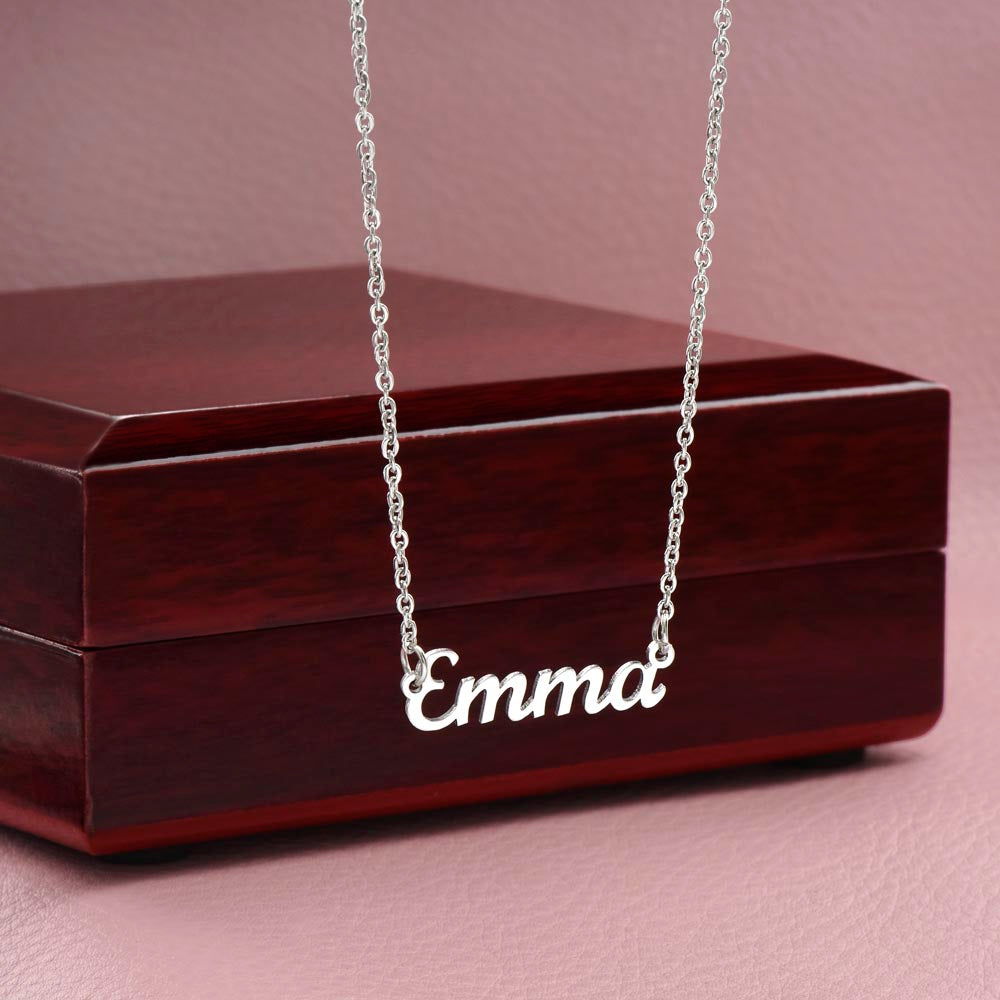 Stainless Steel Name Personalized Necklace