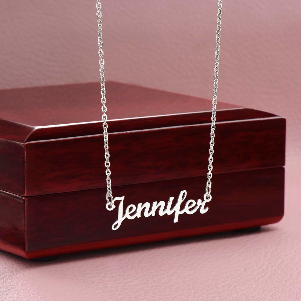 Stainless Steel Name Personalized Necklace