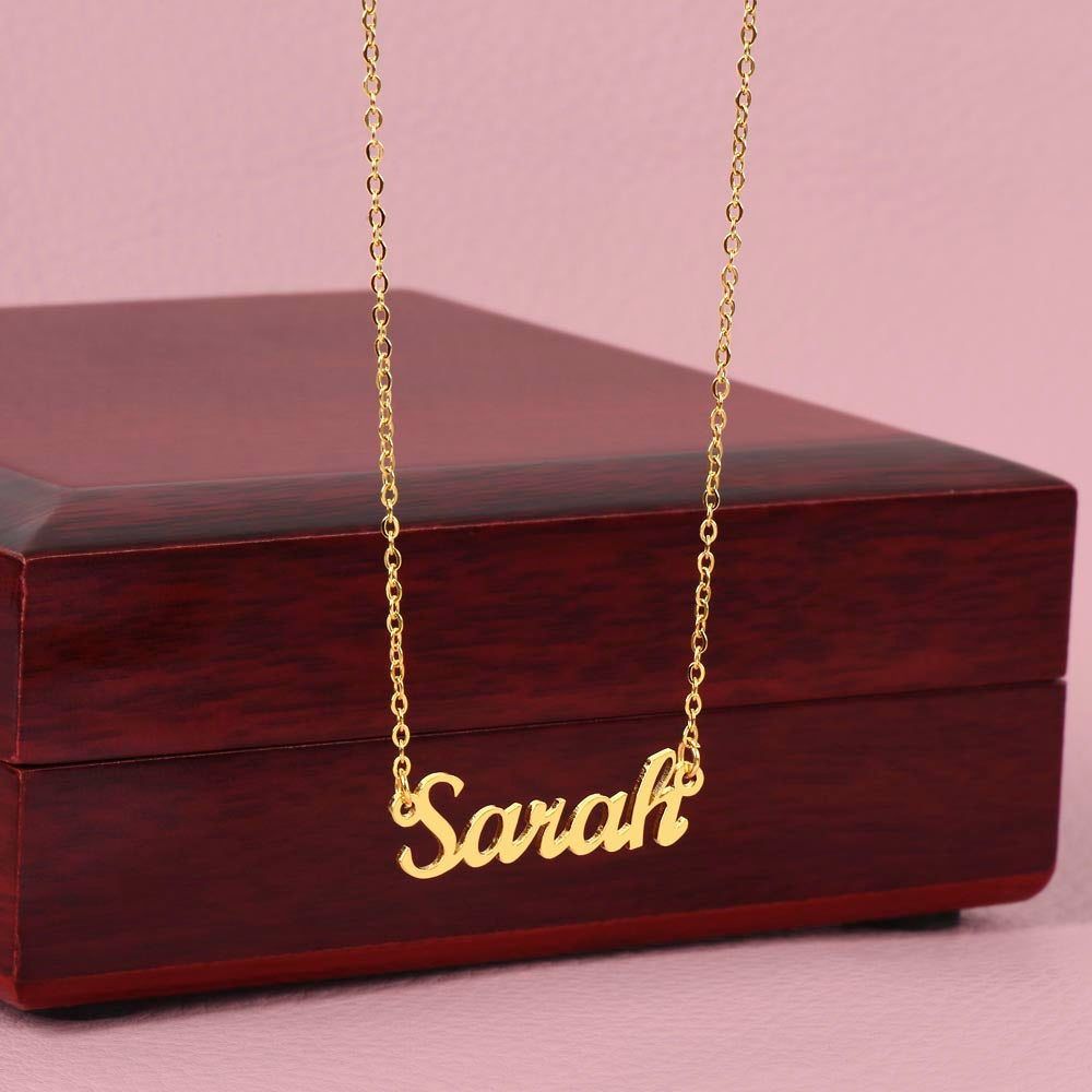 Stainless Steel Name Personalized Necklace